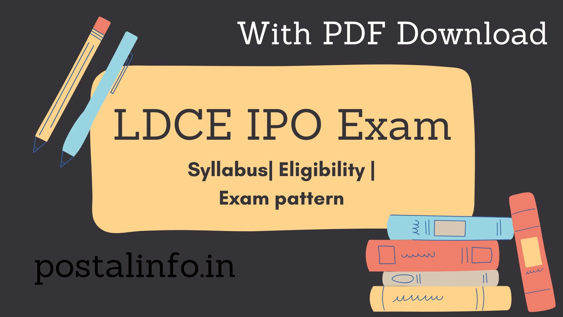 ldce ipo exam Syllabus