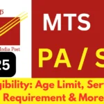Eligibility For MTS to PA LDCE Exam 2025