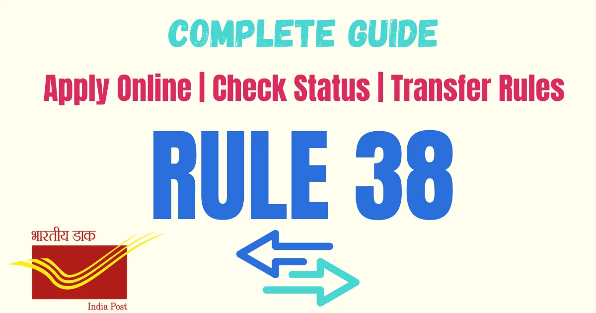Rule 38: Apply Online | Status | Transfer Rules | List