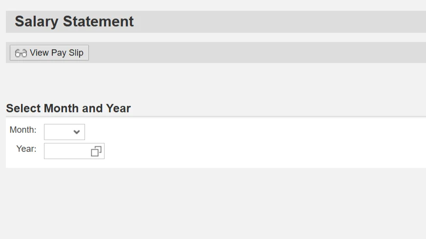 Direct Link to download Pay slip