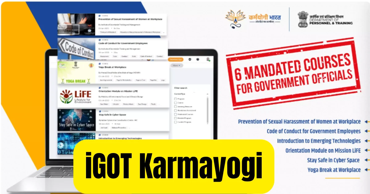 igot Karmayogi for DOP