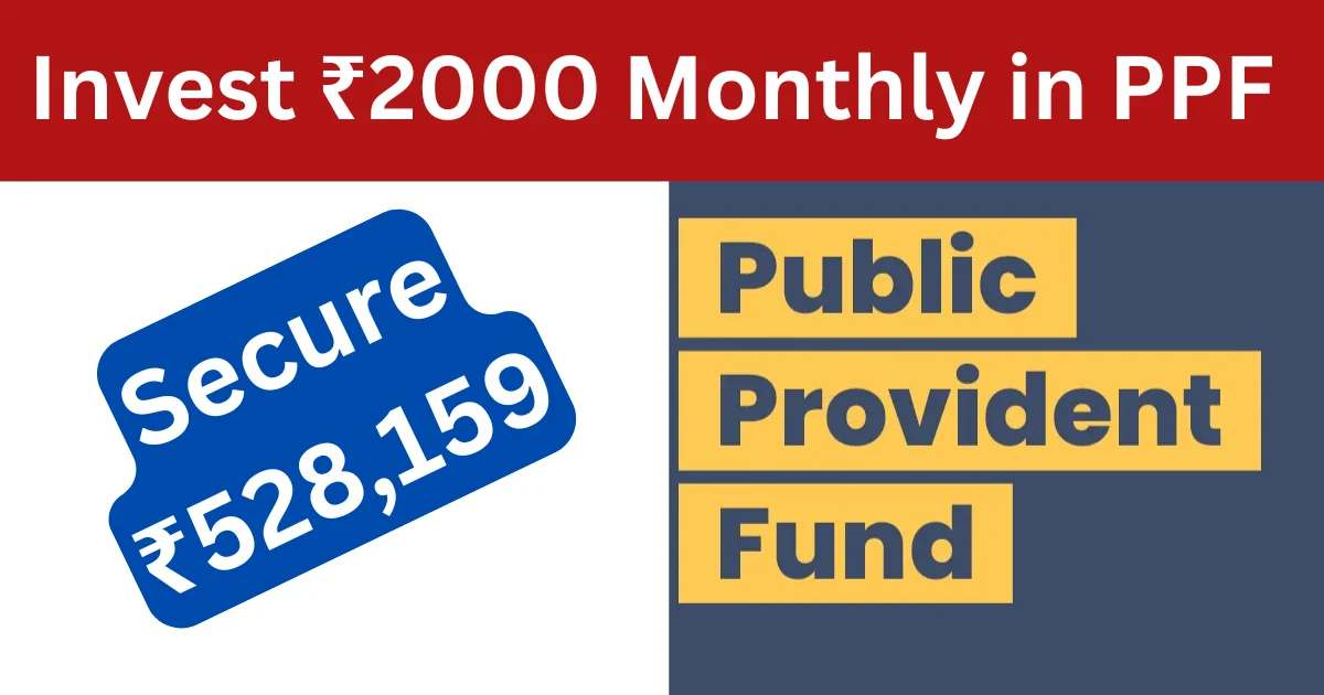 invest 2000 monthly in ppf